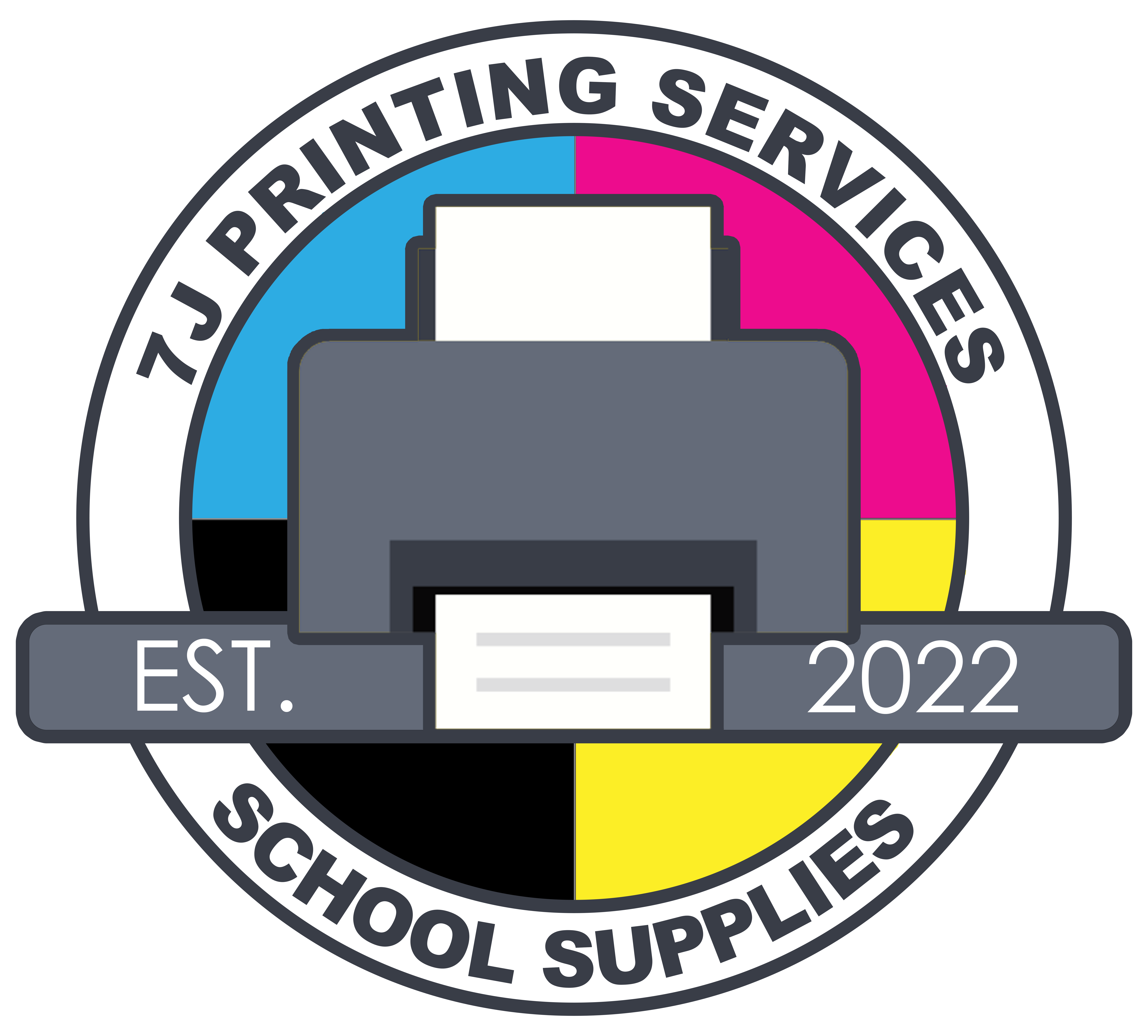 7J Printing Services Logo